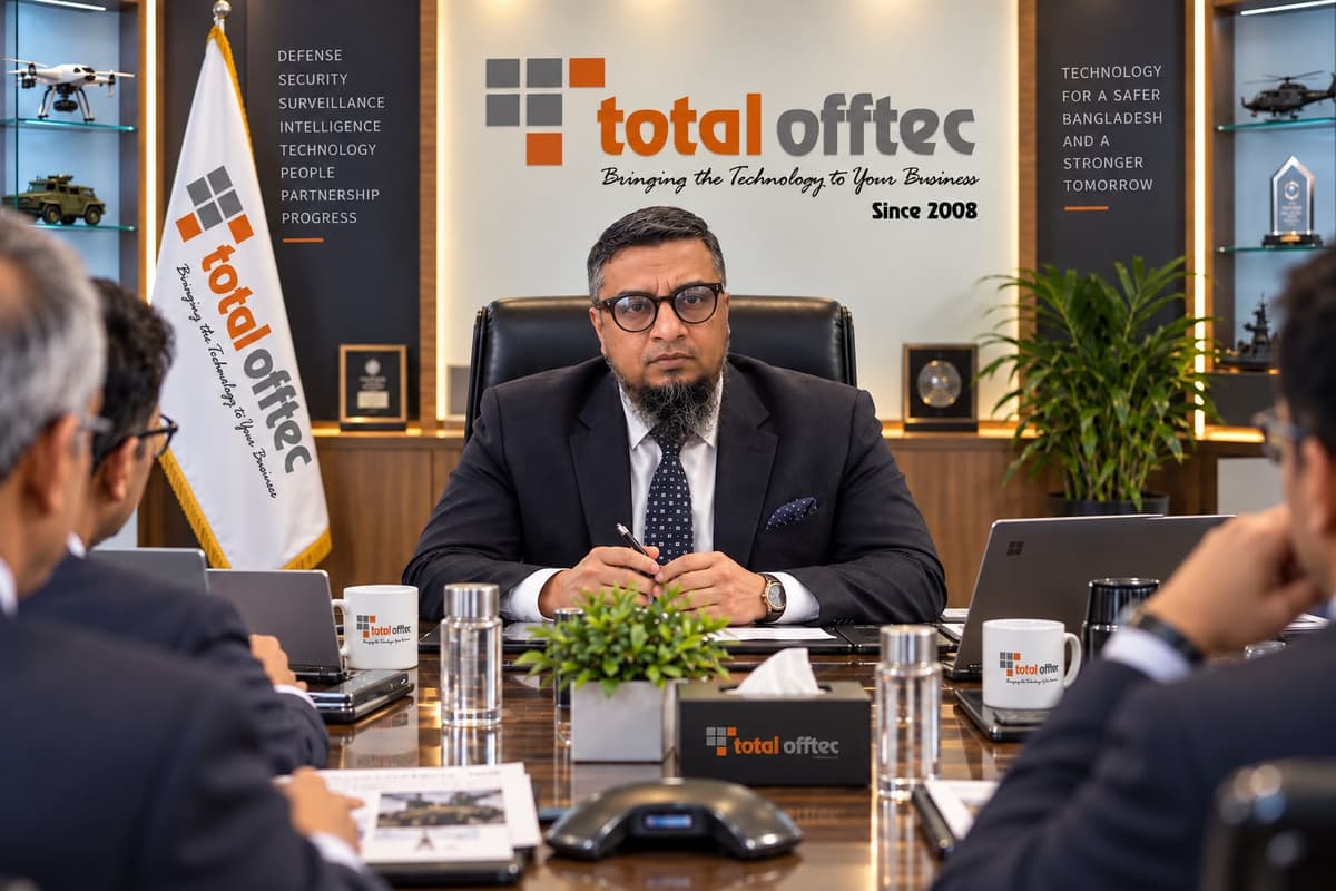 Founder and CEO of TOTALOFFTEC